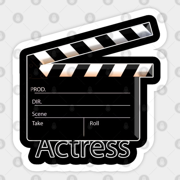 Actress Sticker by vixfx